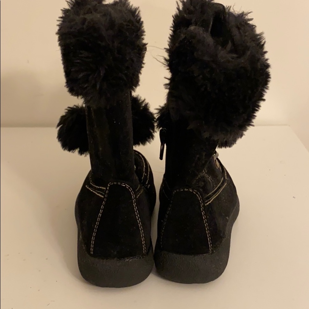 EUC Suede boots toddler Sz 7 - Picture 4 of 5